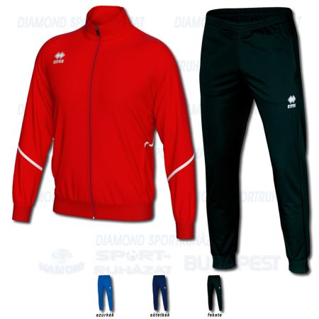 ERREA MARLON & MILO 3.0 SET edző- és szabadidő melegítő felső + nadrág SZETT - piros