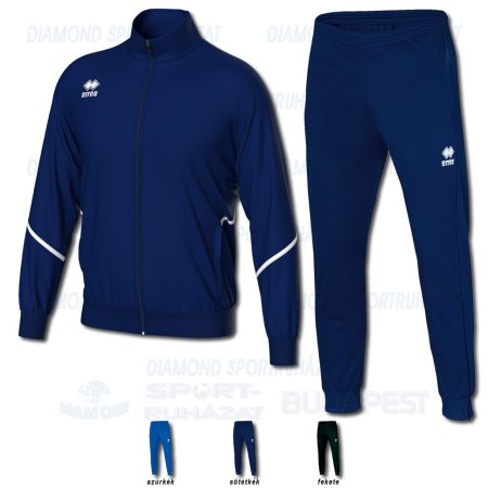 ERREA MARLON & MILO 3.0 SET edző- és szabadidő melegítő felső + nadrág SZETT - sötétkék