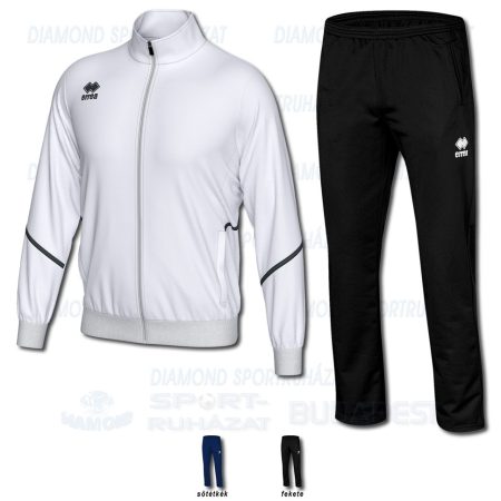 ERREA MARLON & CLAYTON 3.0 SET edző- és szabadidő melegítő felső + nadrág SZETT - fehér