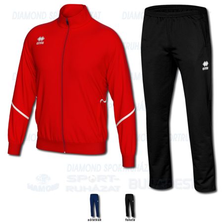 ERREA MARLON & CLAYTON 3.0 SET edző- és szabadidő melegítő felső + nadrág SZETT - piros