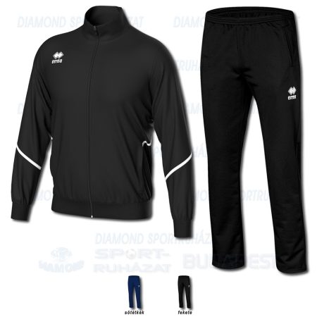 ERREA MARLON & CLAYTON 3.0 SET edző- és szabadidő melegítő felső + nadrág SZETT - fekete