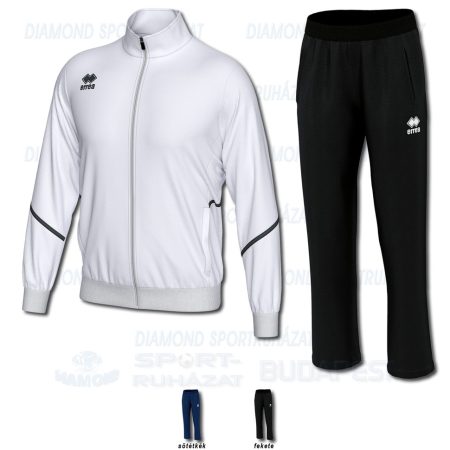 ERREA MARLON & VALERY WOMAN SET edző- és szabadidő melegítő felső + női nadrág SZETT - fehér