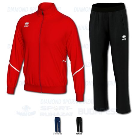ERREA MARLON & VALERY WOMAN SET edző- és szabadidő melegítő felső + női nadrág SZETT - piros