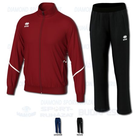 ERREA MARLON & VALERY WOMAN SET edző- és szabadidő melegítő felső + női nadrág SZETT - bordó