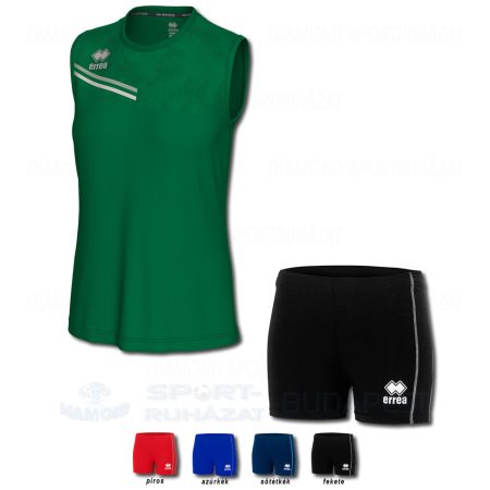 ERREA ELOY WOMAN & PREMIER WOMAN SET női röp- és kosárlabda mez + női nadrág SZETT - zöld-világosszürke-fehér