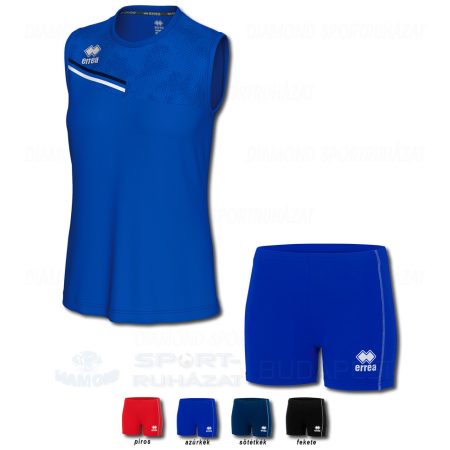 ERREA ELOY WOMAN & PREMIER WOMAN SET női röp- és kosárlabda mez + női nadrág SZETT - azúrkék-sötétkék-fehér