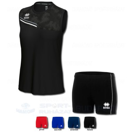 ERREA ELOY WOMAN & PREMIER WOMAN SET női röp- és kosárlabda mez + női nadrág SZETT - fekete-antracit-fehér