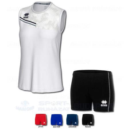 ERREA ELOY WOMAN & PREMIER WOMAN SET női röp- és kosárlabda mez + női nadrág SZETT - fehér-fekete-antracit