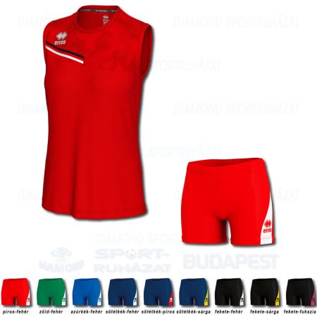 ERREA ELOY WOMAN & AMAZON 3.0 WOMAN SET női röp- és kosárlabda mez + női nadrág SZETT - piros-fekete-fehér