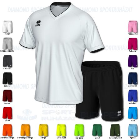 ERREA LEONARD & NEW SKIN SET futball mez + nadrág SZETT - fehér-fekete