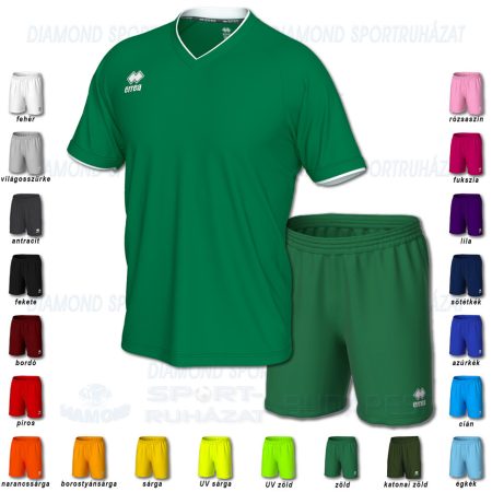 ERREA LEONARD & NEW SKIN SET futball mez + nadrág SZETT - zöld-fehér