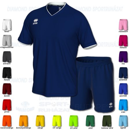 ERREA LEONARD & NEW SKIN SET futball mez + nadrág SZETT - sötétkék-fehér