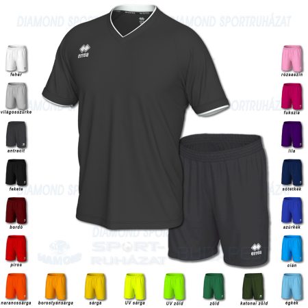 ERREA LEONARD & NEW SKIN SET futball mez + nadrág SZETT - antracit-fehér