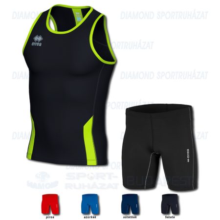 ERREA REGIS & HYPNOS XV SET atléta mez + nadrág SZETT - fekete-UV zöld