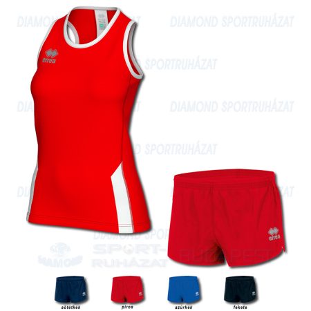 ERREA REGIS WOMAN & BLAST SET női atléta mez + unisex nadrág SZETT - piros-fehér