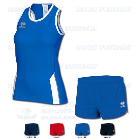 ERREA REGIS WOMAN & BLAST SET női atléta mez + unisex nadrág SZETT - azúrkék-fehér