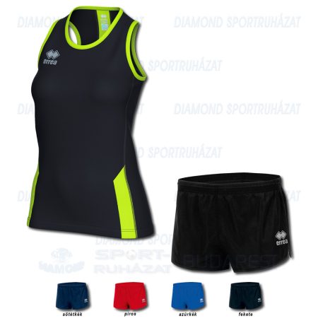 ERREA REGIS WOMAN & BLAST SET női atléta mez + unisex nadrág SZETT - fekete-UV zöld