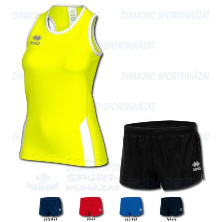ERREA REGIS WOMAN & BLAST SET női atléta mez + unisex nadrág SZETT - UV sárga-fehér