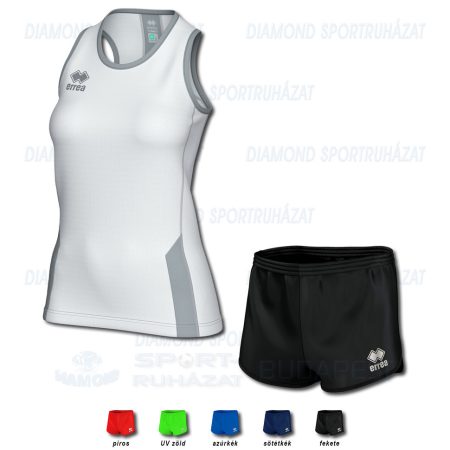 ERREA REGIS WOMAN & MEYER SET női atléta mez + unisex nadrág SZETT - fehér-világosszürke
