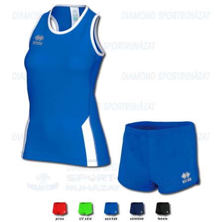 ERREA REGIS WOMAN & MEYER SET női atléta mez + unisex nadrág SZETT - azúrkék-fehér