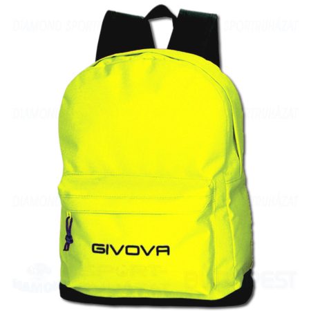 GIVOVA ZAINO SCUOLA iskolai hátizsák - UV sárga