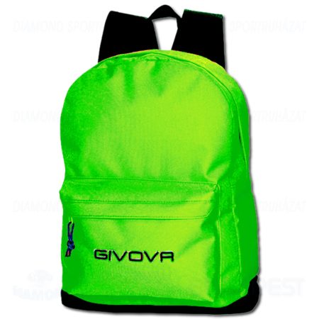 GIVOVA ZAINO SCUOLA iskolai hátizsák - UV zöld