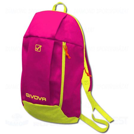 GIVOVA ZAINO CAPO hátizsák gyerekeknek - fukszia-UV sárga