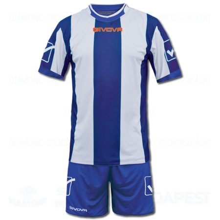 GIVOVA CATALANO SENIOR KIT futball mez + nadrág KIT - királykék-fehér