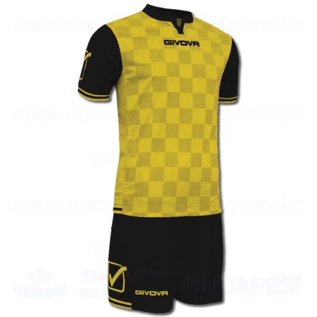 GIVOVA COMPETITION SENIOR KIT futball mez + nadrág KIT - sárga-fekete