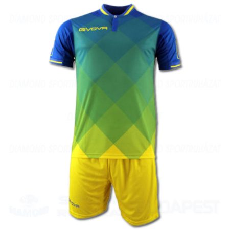 GIVOVA SHADE SENIOR KIT futball mez + nadrág KIT - királykék-sárga