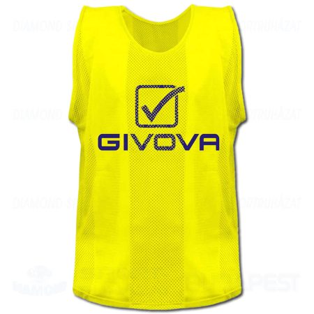 GIVOVA CASACCA PRO megkülönböztető trikó - sárga