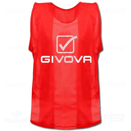 GIVOVA CASACCA PRO megkülönböztető trikó - piros