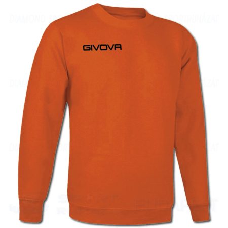 GIVOVA MAGLIA ONE belebújós edző- és szabadidő melegítő felső - narancssárga