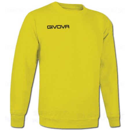 GIVOVA MAGLIA ONE belebújós edző- és szabadidő melegítő felső - sárga