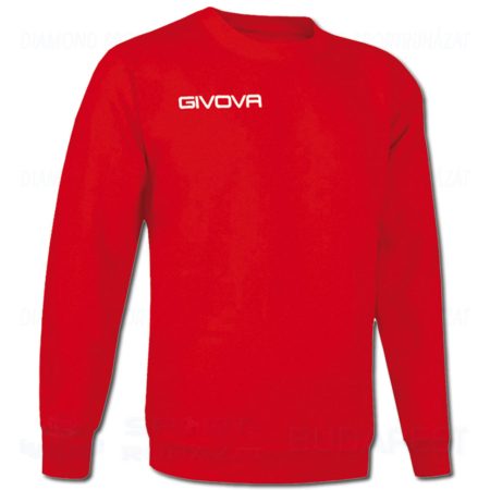 GIVOVA MAGLIA ONE belebújós edző- és szabadidő melegítő felső - piros