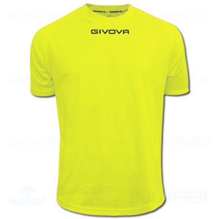 GIVOVA SHIRT ONE futball mez - UV sárga