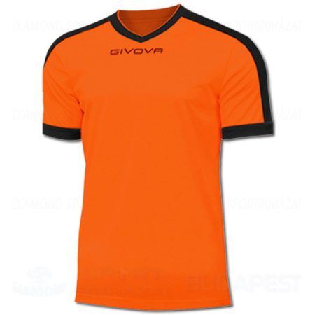 GIVOVA SHIRT REVOLUTION futball mez - narancssárga-fekete