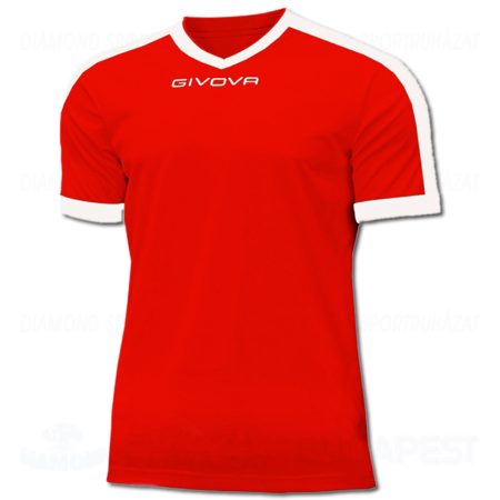 GIVOVA SHIRT REVOLUTION futball mez - piros-fehér