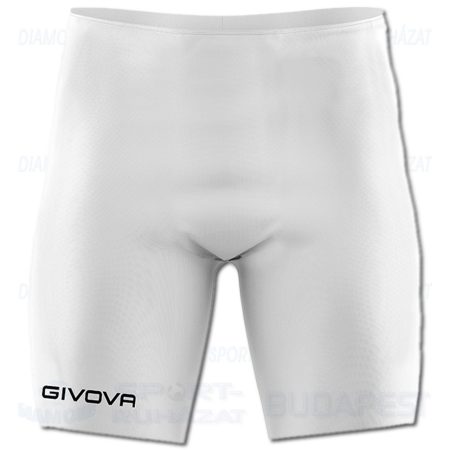 GIVOVA BERMUDA SKIN elasztikus aláöltöző nadrág (bermuda) - fehér