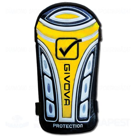 GIVOVA PROTECTION sípcsontvédő - fekete-sárga